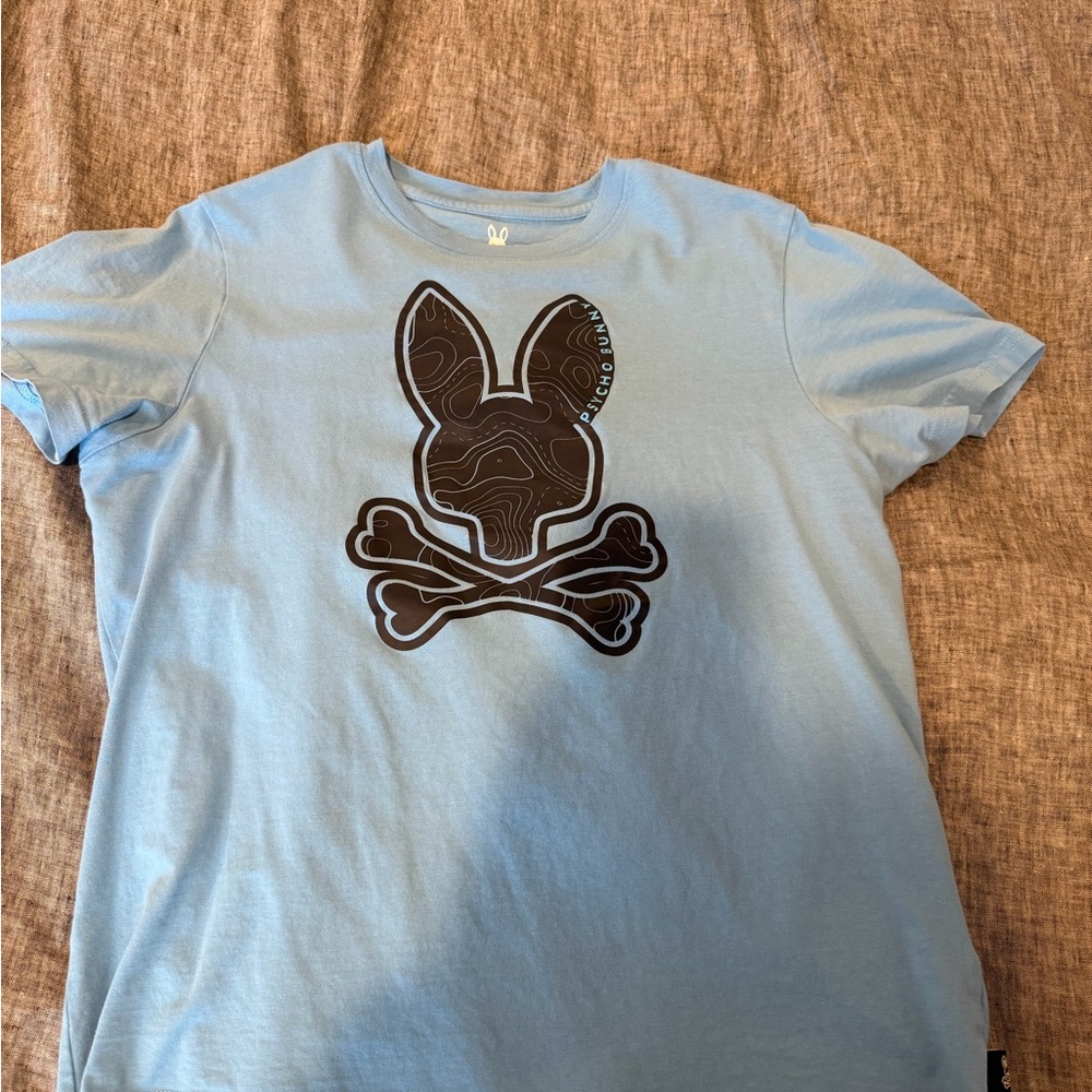 Psycho Bunny Light Blue Short Sleeve Tee